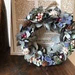 ユーカリとアジサイのリース    誕生日　プレゼント