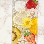 iPhoneケース､iPhoneカバー､押し花ケース､スマホケース､押しフルーツ､押しフルーツケース､押しフルーツカバー､オリジナルケース､オリジナルカバー､スマホカバー