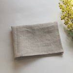 とてもシンプルなリネンのランチョンマット