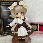 【オビツ11】チョコレートなワンピースセット<ホワイトチョコ>【ピコニーモP】