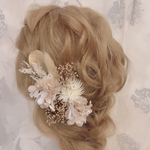 再販✨ゴールドヘッドドレス★ウエディング★ナチュラル★ガーデン★結婚式★花嫁★卒業式★ヘアアクセサリー★ヘッドパーツ★マタニティフォト★成人式