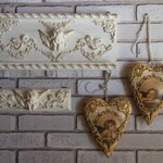 🔶jiji0830様ご購入用天使4点セット🔶天使のキーフック・アクセサリーフック、ラファエロの天使ハートオーナメント
