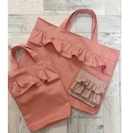 kishieri様オーダー　♡フリル♡レッスンバッグ、シューズケース、移動ポケット