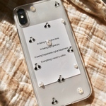 ブラックチェリーのiPhoneケース
