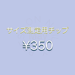 サイズ計測用 ネイルチップ 10本