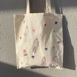 刺繍トートバッグ
