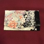 着物リメイク　正絹　慶事用袱紗　扇花文