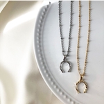 horse shoe  necklace