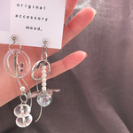 シャボン玉♡ spring  pierce  アシンメトリー