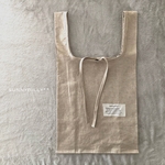 【受注販売】 エコバッグ ナチュラル紐