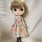 ブライス、リカちゃんサイズワンピース