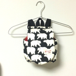 【07221225様オーダー品】シロクマいっぱい♡ ベビー リュック （バックル付き）