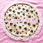オーダー💖肉球柄🐾リバーシブルカフェマット💖