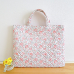 LIBERTY.Felicite柄❁レッスンバッグ(キルティング)②