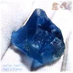 ✅ 動画あり 秘蔵品 宝石質 コバルトブルーフローライト 結晶 蛍石 原石 No.4434