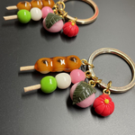 桜餅の和菓子キーホルダー　フェイクスイーツ