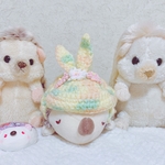 🐰うさくらケープ🌸(イエロー)
