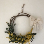 ミモザのリース