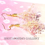 ［再販］かすみ草ブーケピアス/マスクチャーム🌸