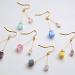再販  キューブピアス