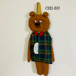 壁掛けティッシュカバー（クマ男さんNo.1）