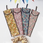 【t様専用出品】  ビタット・フタップ対応 パッチワークみたいな花柄おむつポーチ 