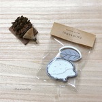 訳ありクッキー型【ハリネズミとリーフセット】