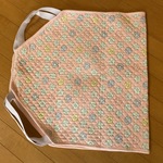 オーダー・昼寝用コットカバー(格安・継ぎ目あり・花柄・ピンク）