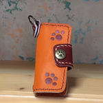 革のキーケース