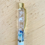 選べる本体カラー★クラゲとクリオネのハーバリウムボールペン