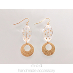 vintage dot beads×stardust pierce