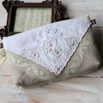 snow...様専用*貴重*マディラ刺繍*ポーチ*サコッシュ*大き目*ポルトガル