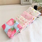 プリンセスの小さなポッケに*８重ガーゼハンカチ4set*いちご*ちょうちょ*うさぎとフラワー*スィーツ*お布団ガーゼ*入園入学*女の子*コンパクト