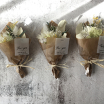 ミニブーケ✴︎グリーンイエロー　プチブーケ　ミニ花束　花束　プチギフト　結婚式　卒業　卒園　送別　母の日　ホワイトデー　