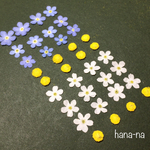 🔹忘れな草 🔸ミモザ  ＊ 押し花