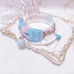 限定2点❤︎新作首輪❤︎隠れ猫PK❤︎ブルーベルベットリボン❤︎