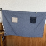 コットンカフェエプロン　国産コットン100％