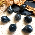 New❤︎【6pcs】ゼブラブラック❤︎マーブルドロップビーズ