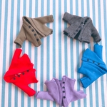 👕【5色】【カーディガン】手触りふわふわニット💕シンプルなカーディガン⭐︎オビツ11ねんどろいど どーる兼用