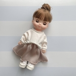 No.375¨̮♡︎ソランちゃん 服¨̮♡︎シンプルカットソー&スカート