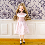 リカちゃん服＊春のチュールスカート＊ブライス