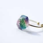 glass jewel リング(和菓子ベース)