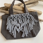 ［受注制作］マクラメちょいバッグ(タペストリー型)