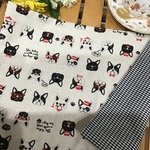 【再】幼稚園⭐︎保育園❤️A4両面サイズブラック Whitestar& フレンチブルドッグ