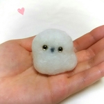 【受注製作】手乗りシロフクロウ