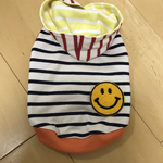 ☆犬服☆ クレイジーボーダーパーカー　ハンドメイド　オーダー