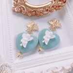 【再販】ジャスパー風＊ロワイヤルエンジェルイヤーアクセ