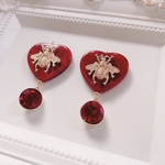 ★1960's swarovski＊ヴィンテージスワロフスキーゴシックイヤーアクセ