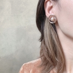 【chimie】vintage jewelry/　16KGPネジ式イヤリングのみ