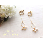 幸せ淡水パールearring